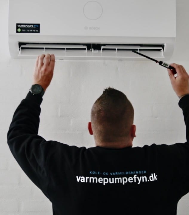 Installatør ved Varmepumpe Fyn