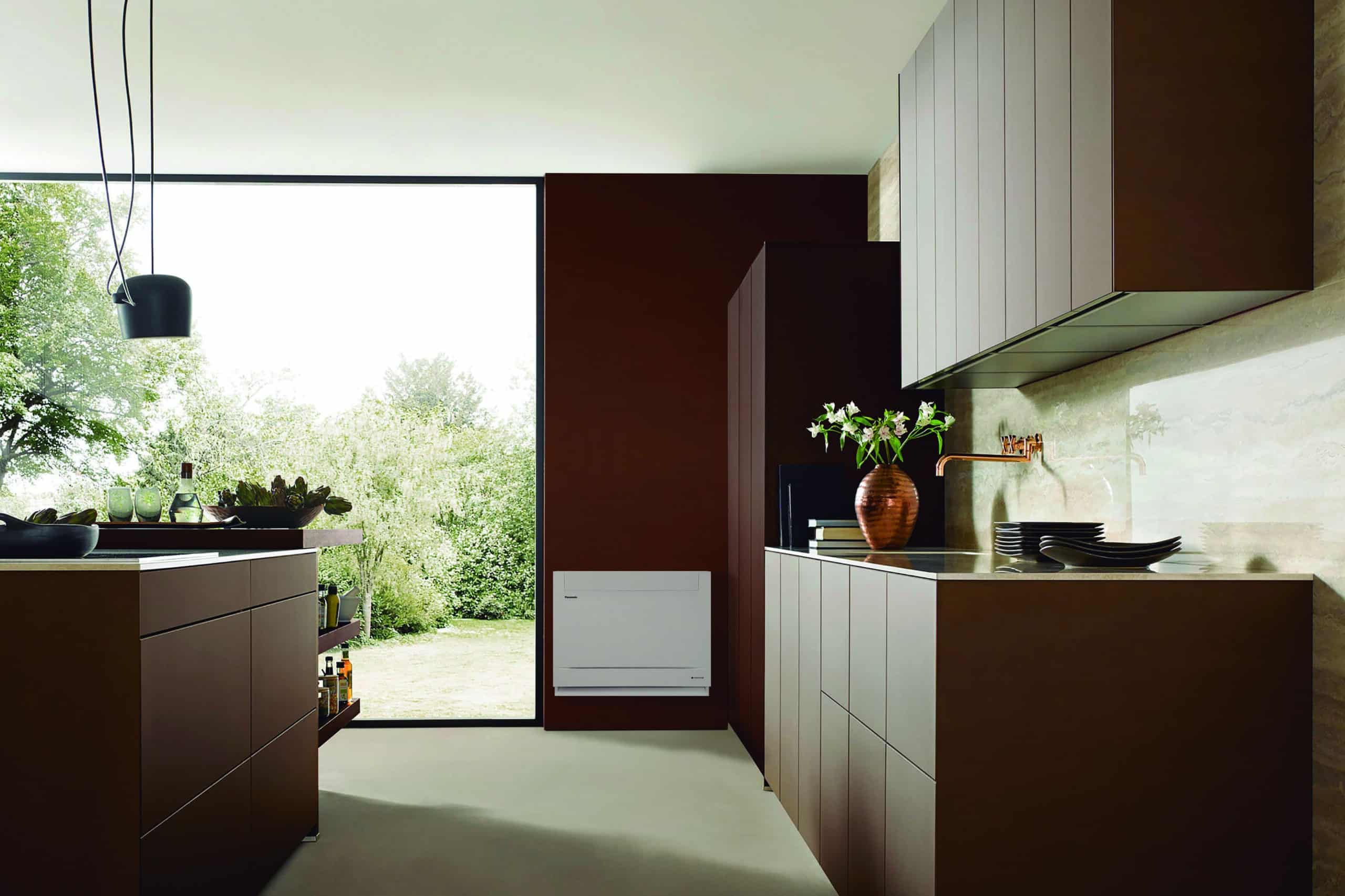 Panasonic gulvmodel console i hjem Panasonic gulvmodel console i hjem